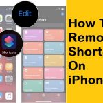 Remove Shortcuts On iPhone