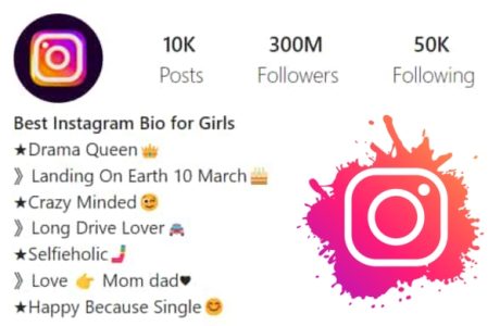 Best Instagram bio for girls