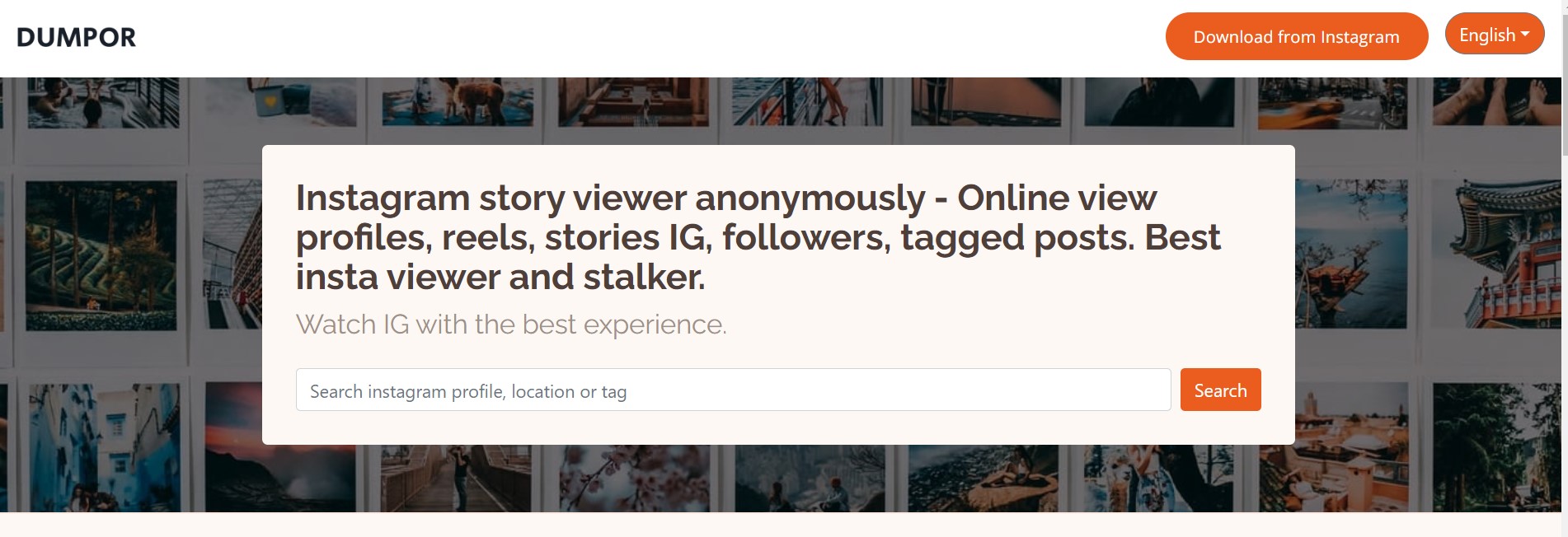 Dumpor Instagram Viewer