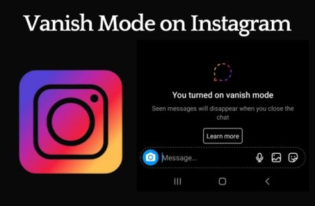 Vanish Mode on Instagram