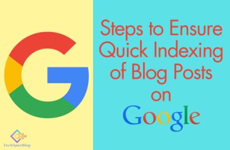 Quick Indexing of Blog Posts on Google