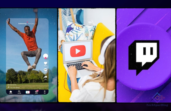 YouTube vs TikTok vs Twitch