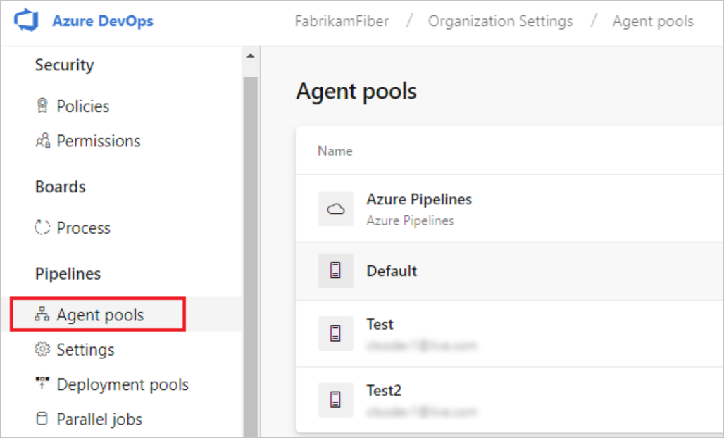 Tune Agent Pools- Azure DevOps Server