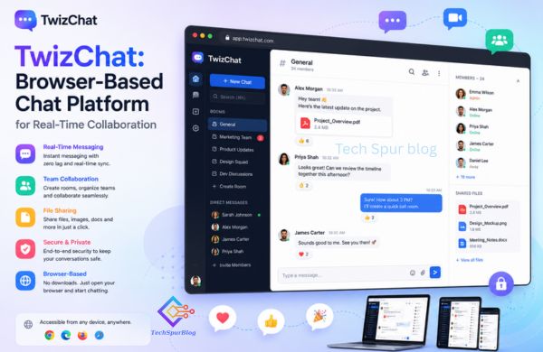 Twizchat is a browser-based chat room