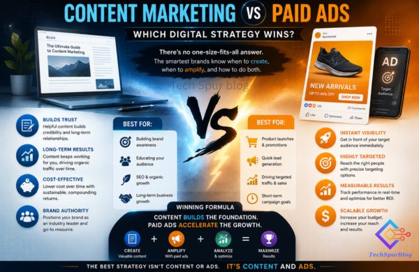 Content Marketing vs Paid Ads