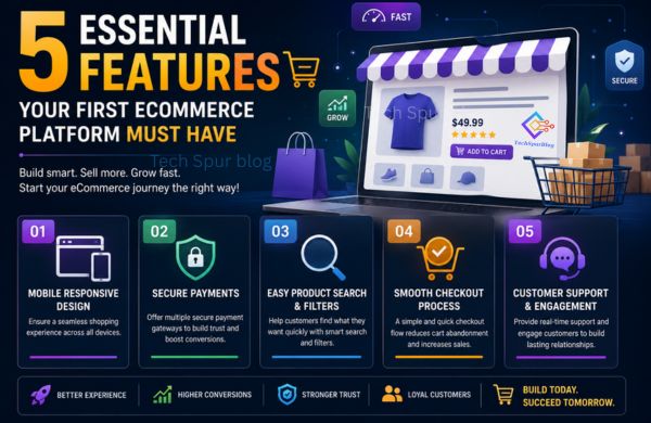 Essential Features Your First Ecommerce Platform Must Have